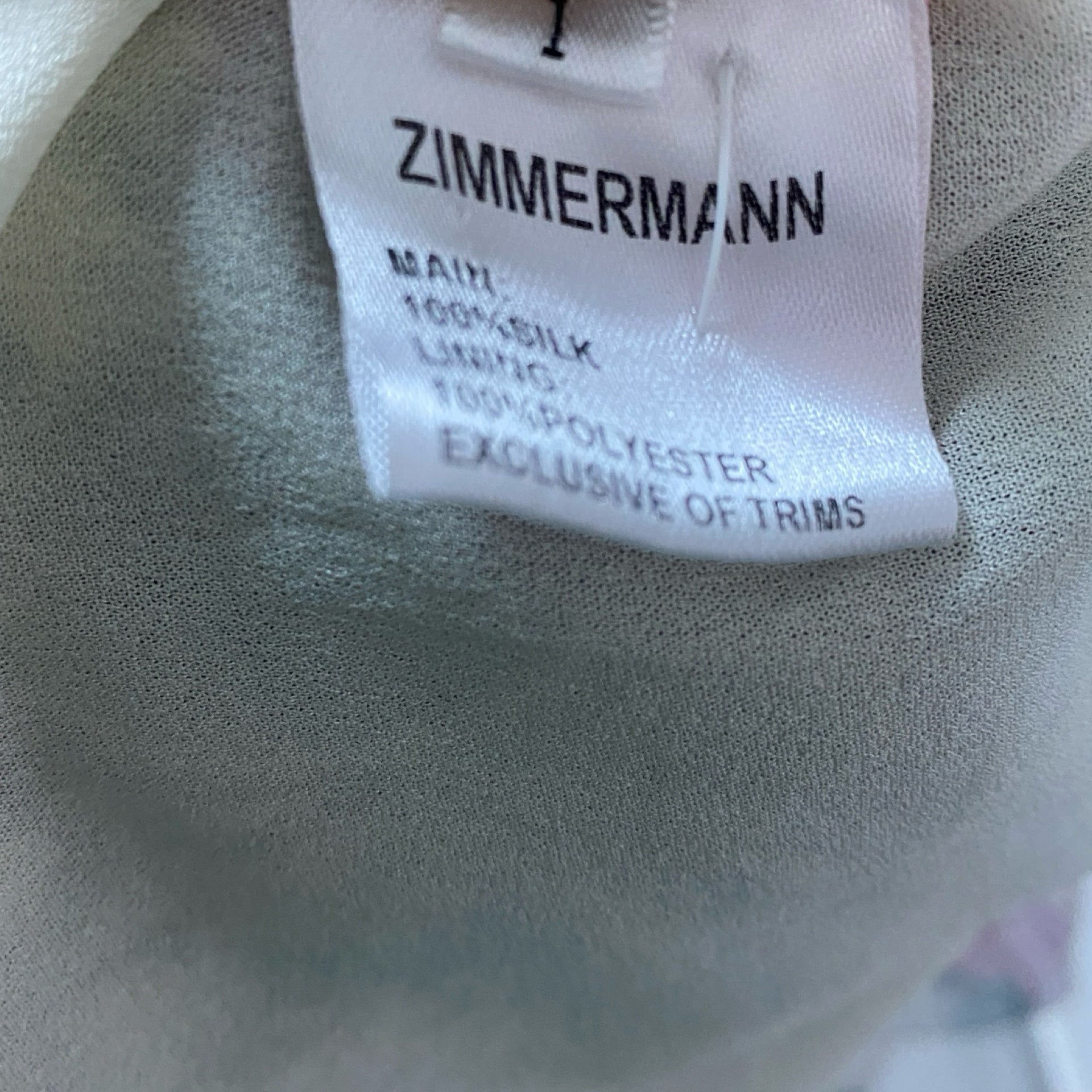 Vestido Zimmermann T.1