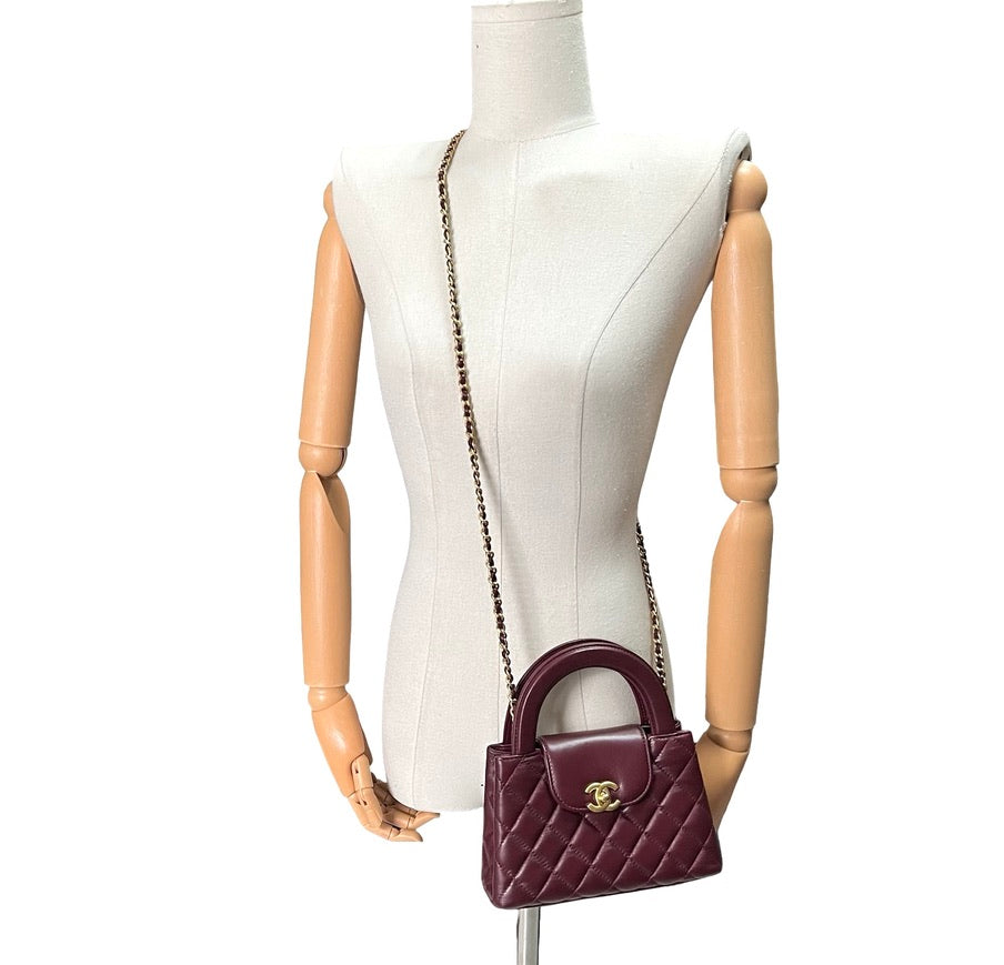 Bolsa Chanel Nano Kelly Shopper
