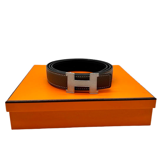 Cinturón Hermès Reversible T.90