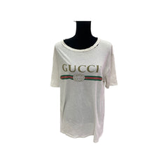Playera Gucci Distressed Logo T.M