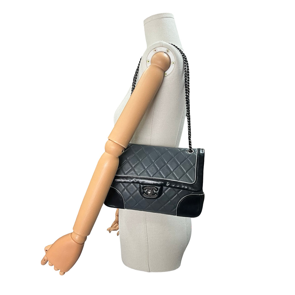 Bolsa Chanel Paris-Salzburg Single Flap