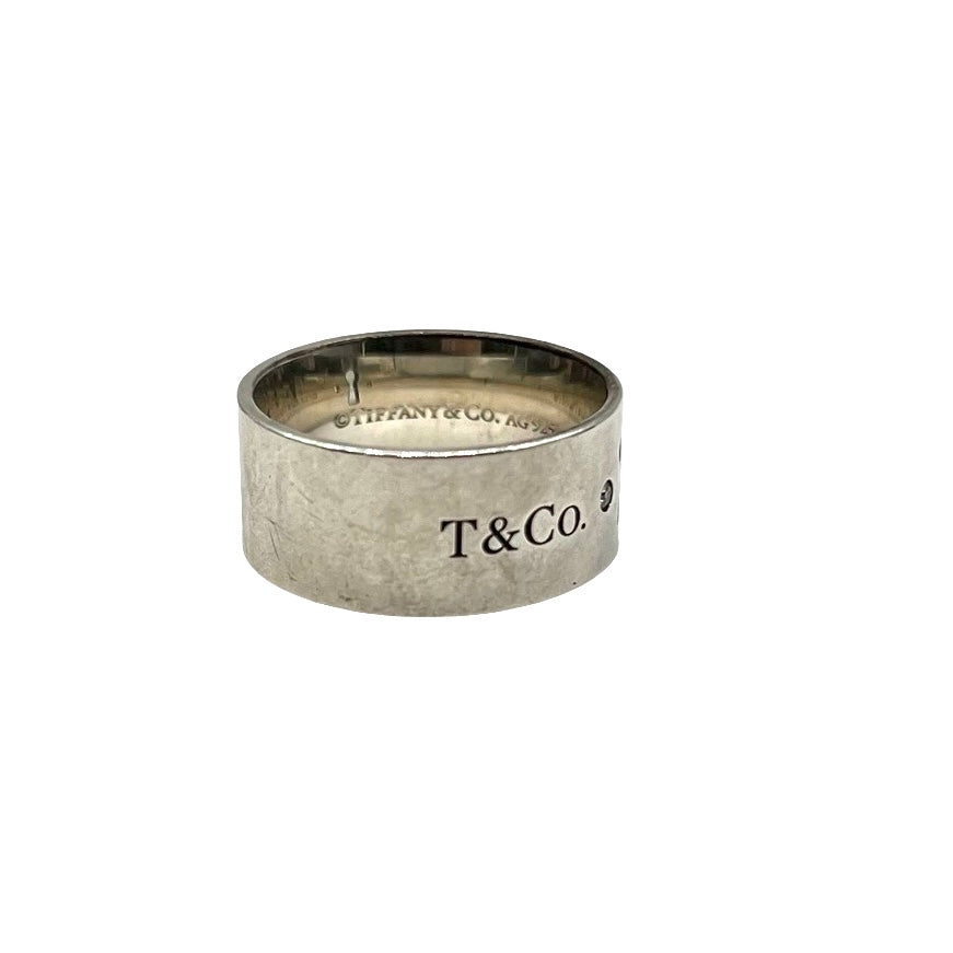 Anillo Tiffany & Co Keyhole Lock T.7.5