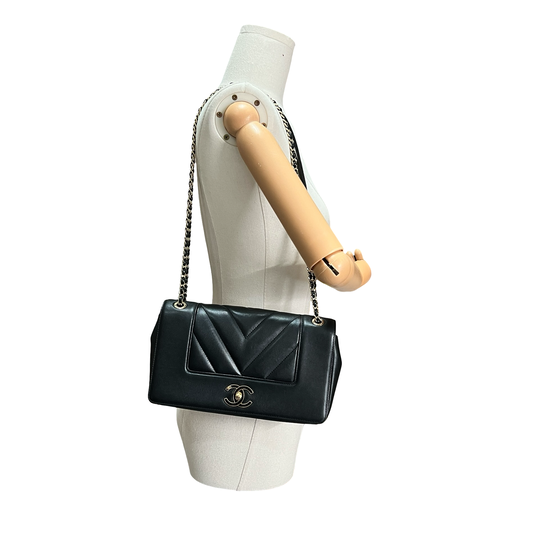 Bolsa Chanel Mademoiselle Chevron