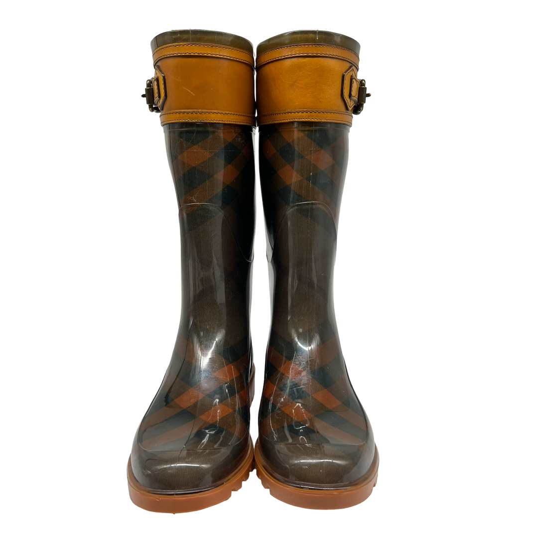 Botas Burberry de lluvia T.40