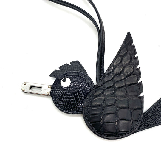 Charm Hermés Birdy So Black