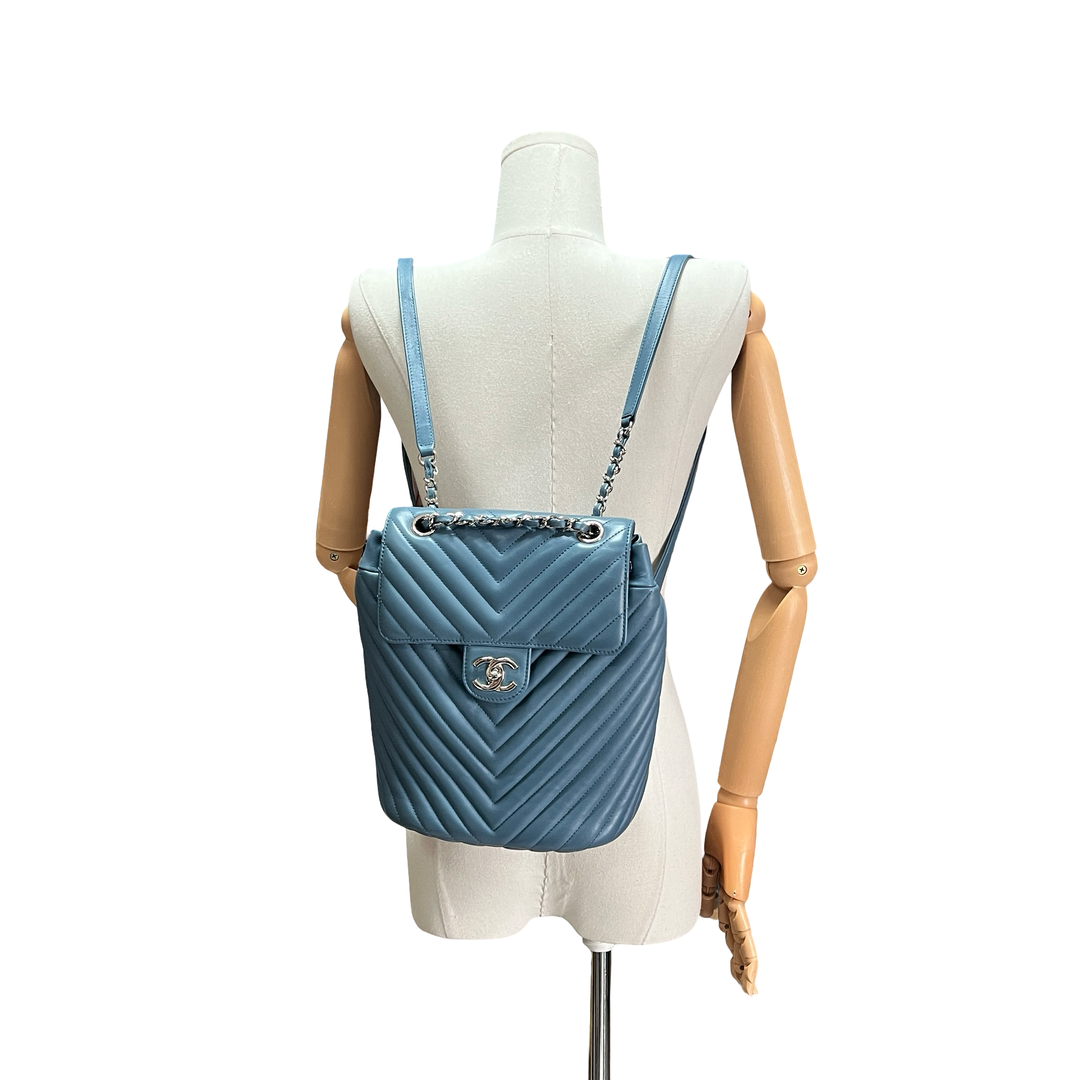 Mochila Chanel Chevron