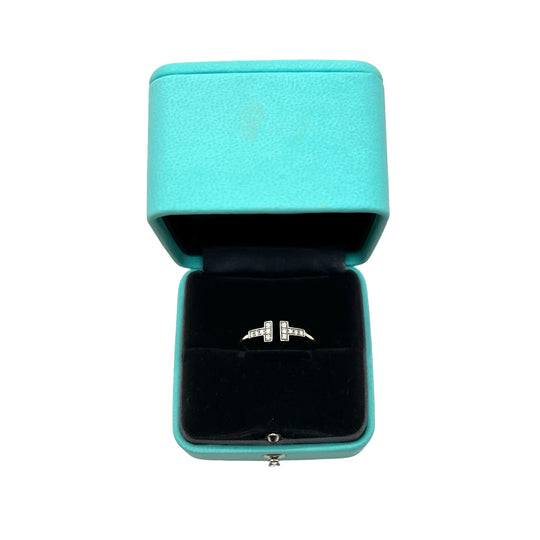 Anillo Tiffany & Co T Wire T.10