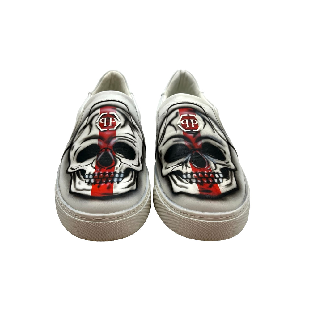 Slip On Philipp Plein Airbrush Skull T.42