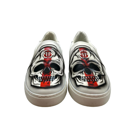 Slip On Philipp Plein Airbrush Skull T.42