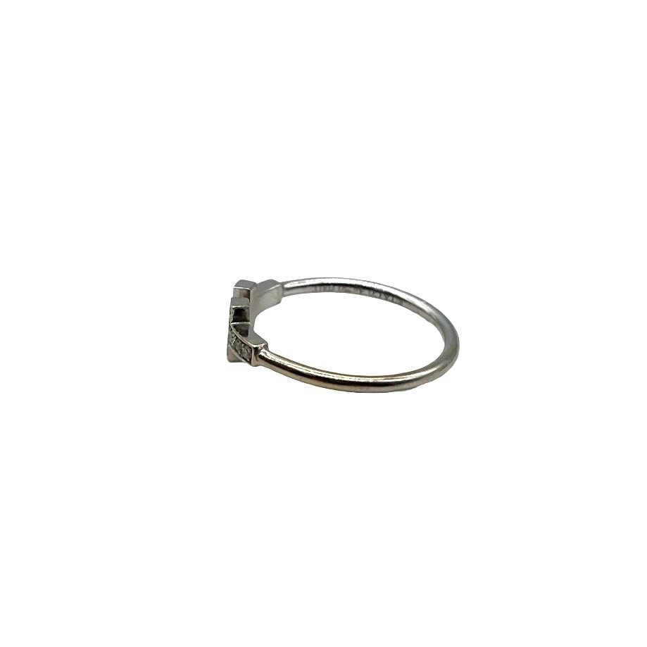Anillo Tiffany & Co T Wire T.10