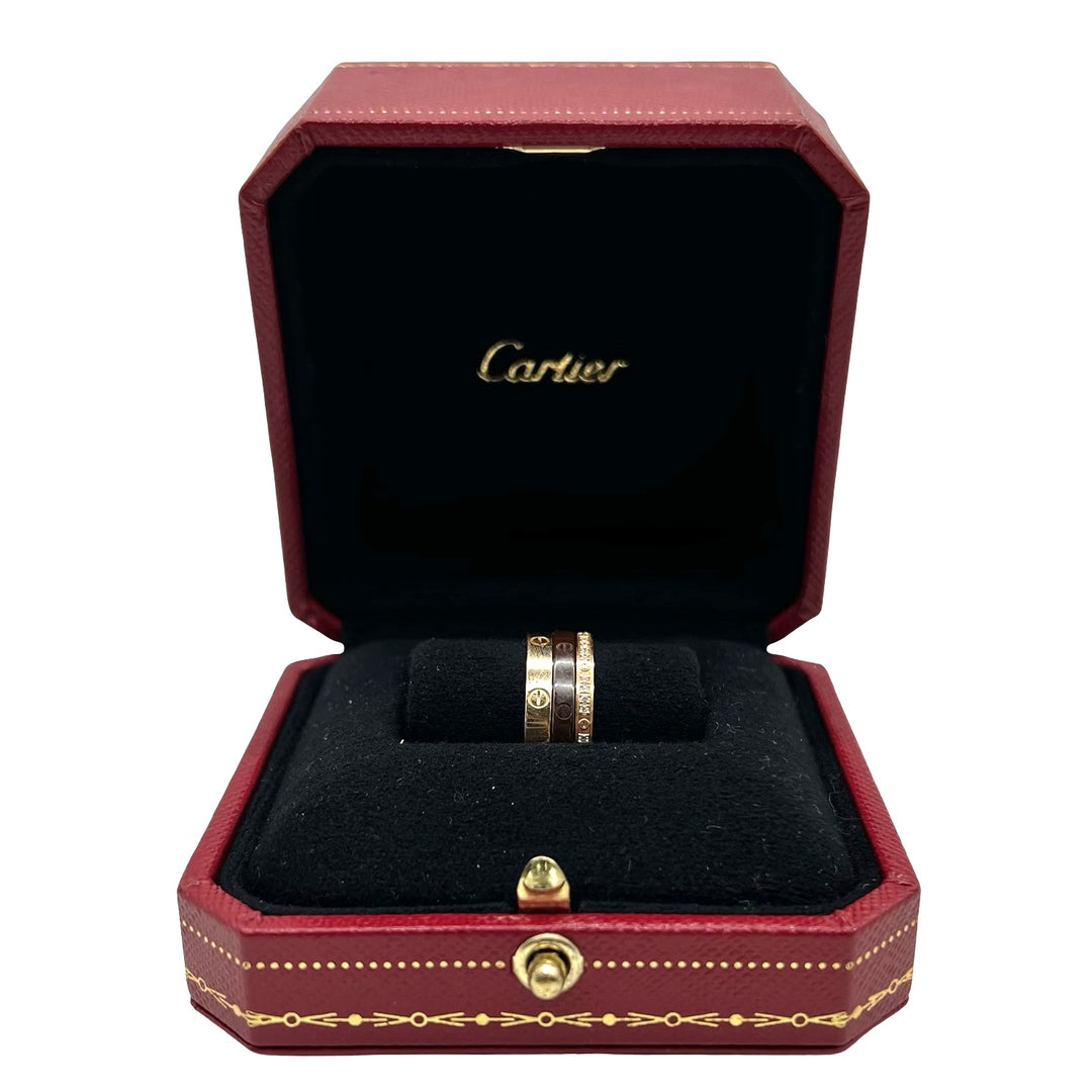 Set de Anillos Cartier LOVE T.60