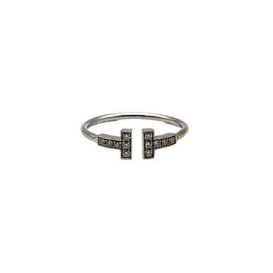 Anillo Tiffany & Co T Wire T.10