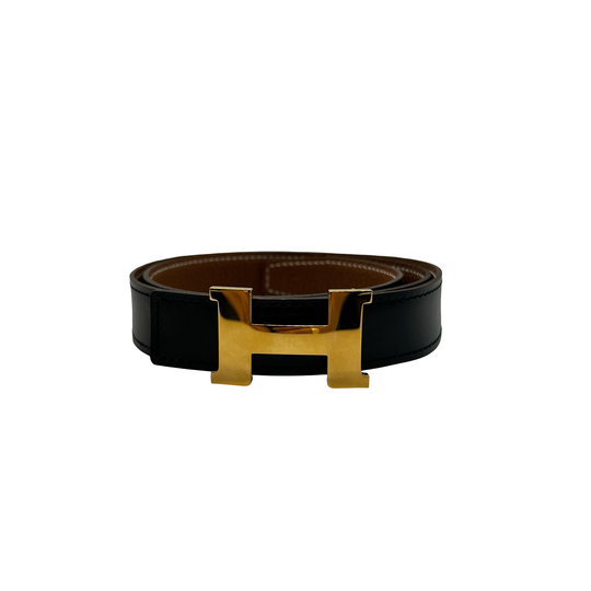 Cinturón Hermès Reversible T.75