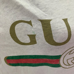 Playera Gucci Distressed Logo T.M