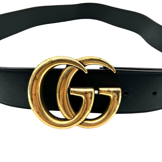Cinturón Gucci GG Marmont T.90
