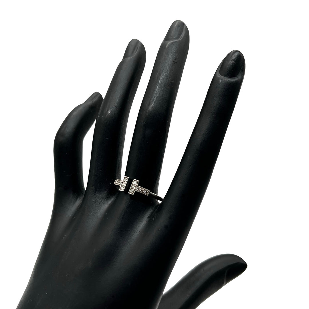 Anillo Tiffany & Co T Wire T.10