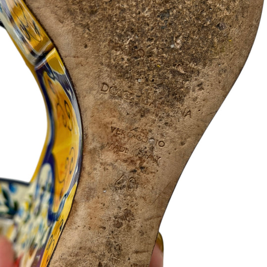 Sandalias Dolce&Gabbana Mayolica T.40