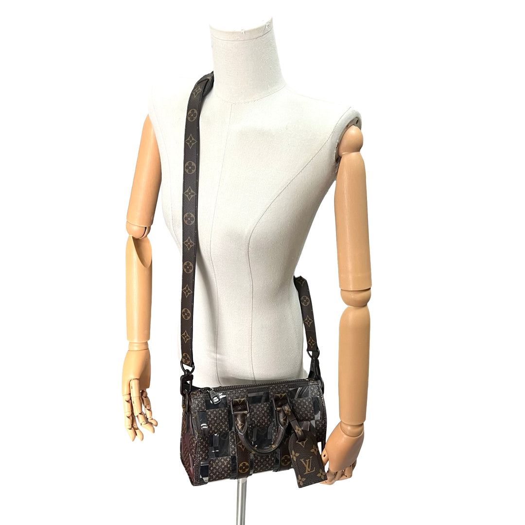 Bolsa Louis Vuitton Keepall Bandouliere 25 Chess