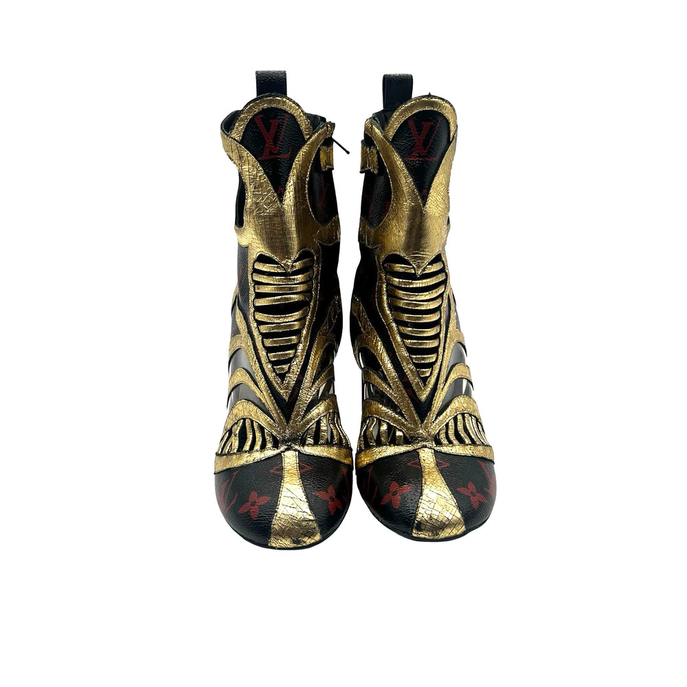 Botines Louis Vuitton Queen Of Hearts T.37.5