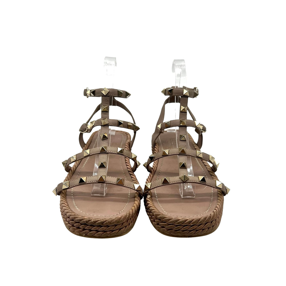 Sandalias Valentino Rockstud T.36