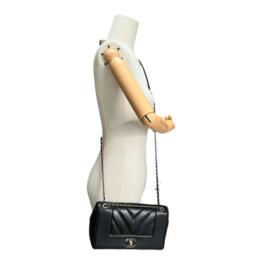 Bolsa Chanel Mademoiselle Chevron