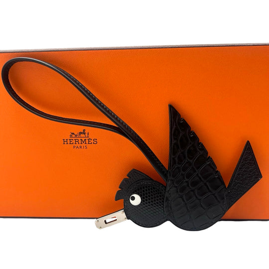 Charm Hermés Birdy So Black