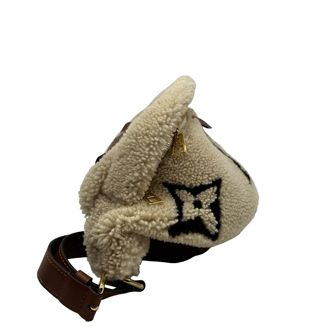 Cangurera Louis Vuitton Monogram Teddy