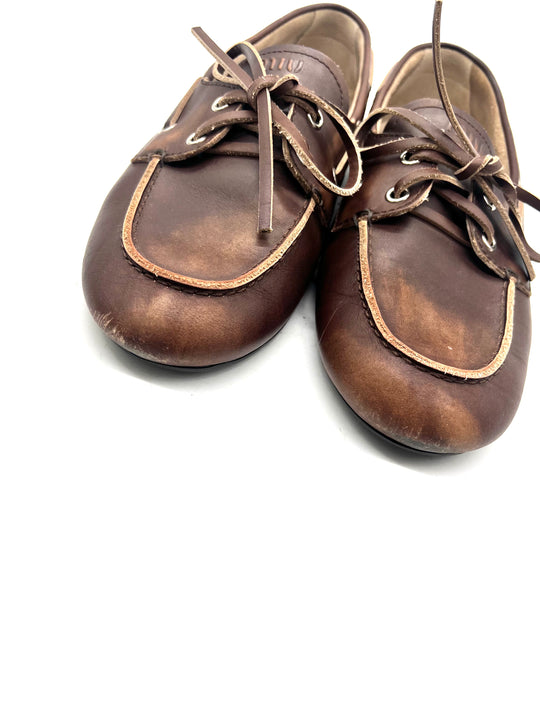 Mocasines Miu Miu Deck T.37.5
