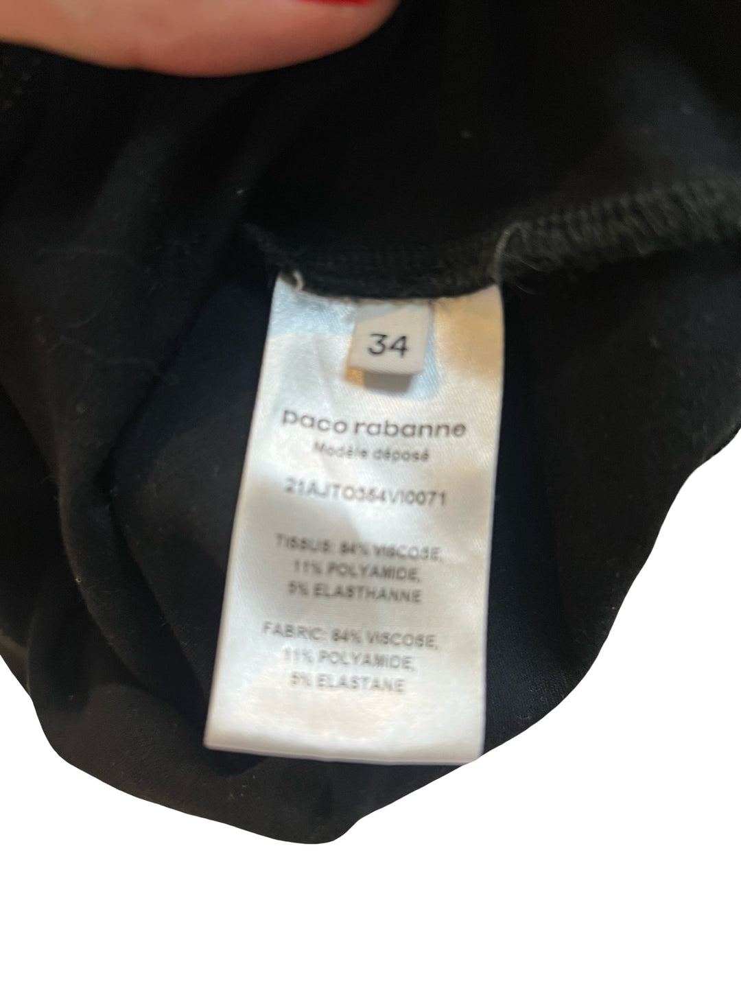 Top Paco Rabanne T.34