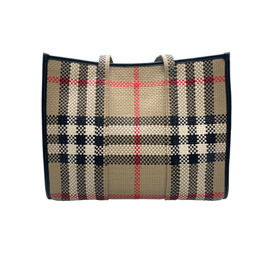 Bolsa Burberry Check Tote