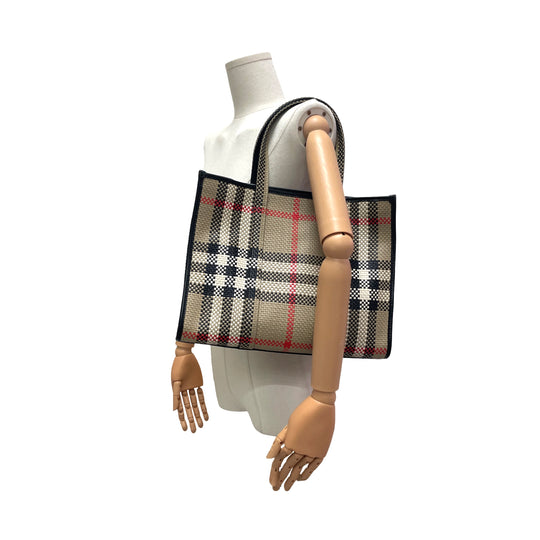 Bolsa Burberry Check Tote