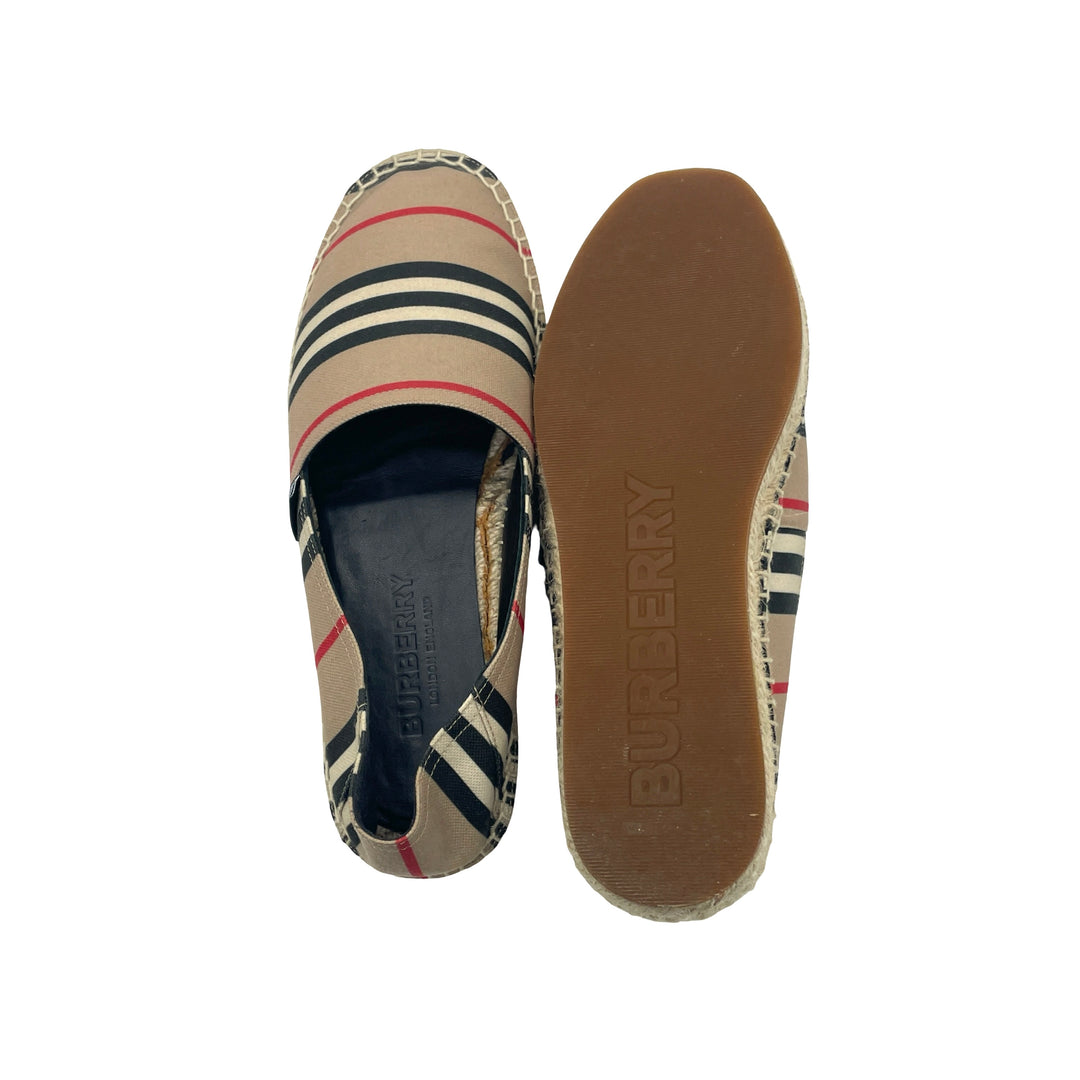 Alpargatas Burberry Alport Stripe T.37.5