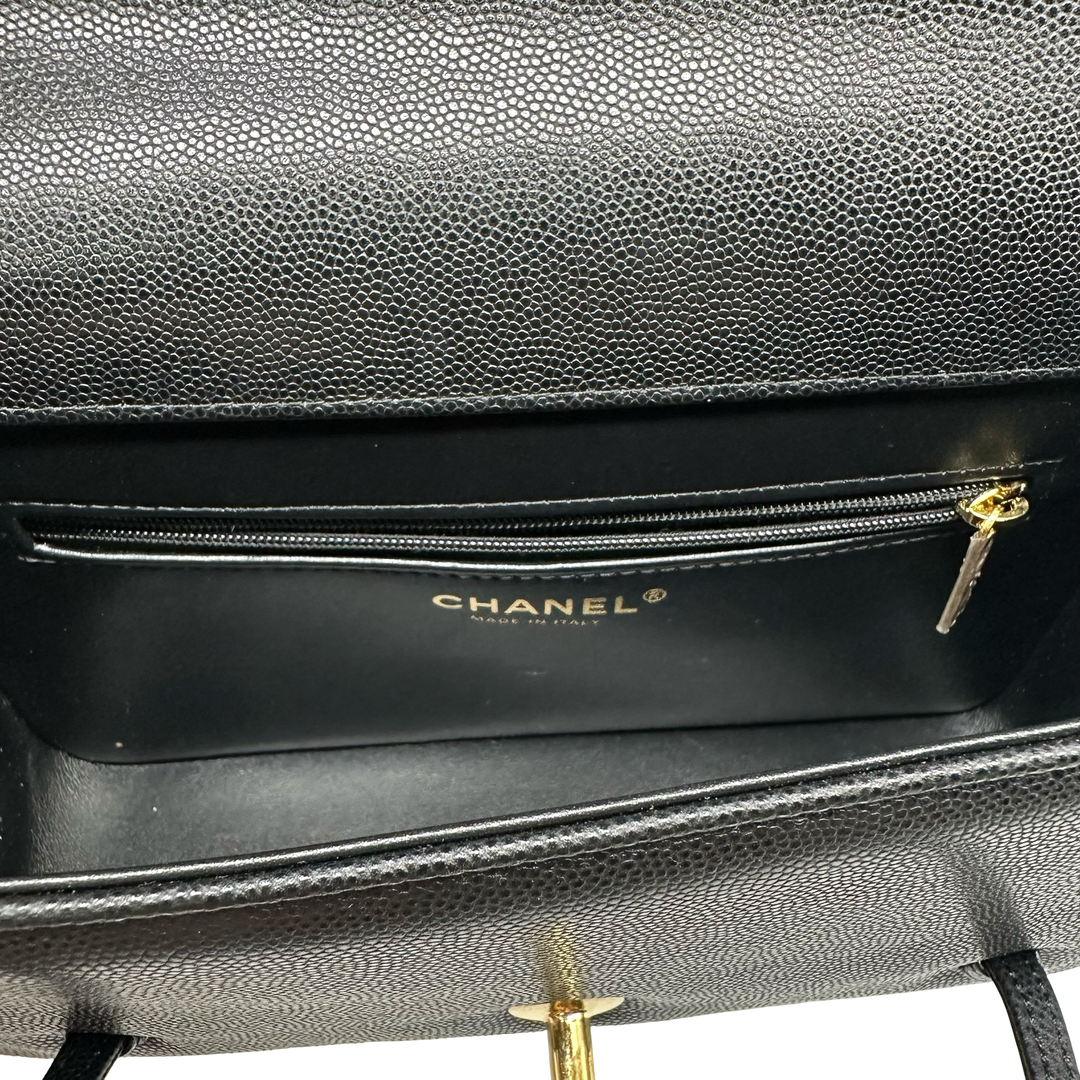 Bolsa Chanel Preppy Coco Flap