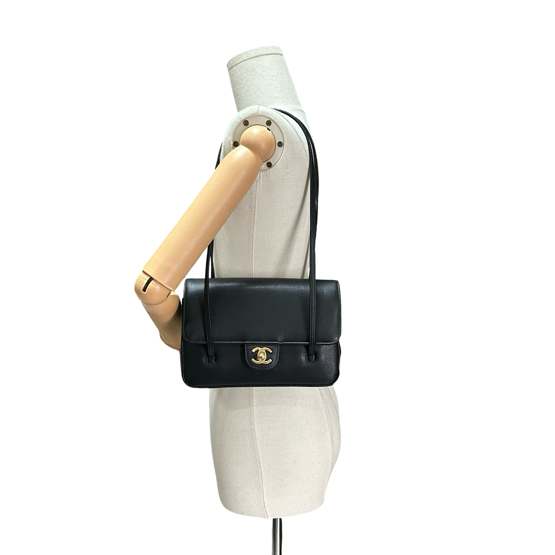Bolsa Chanel Preppy Coco Flap