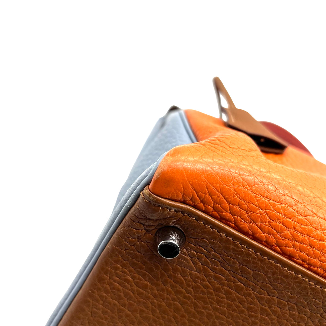 Bolsa Hermès Kelly 35 Arlequín