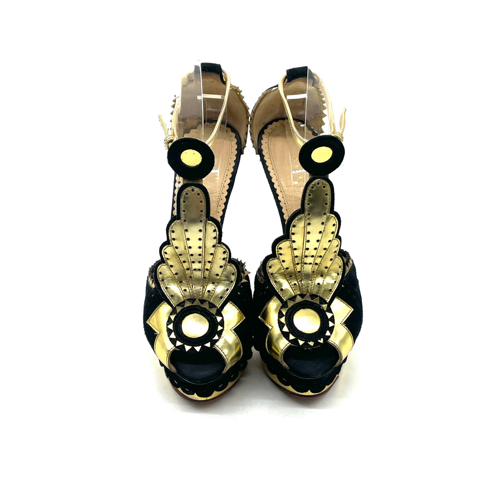 Pumps Peep Toe Charlotte Olympia Sunset T.35
