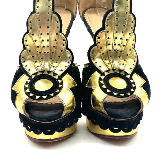 Pumps Peep Toe Charlotte Olympia Sunset T.35