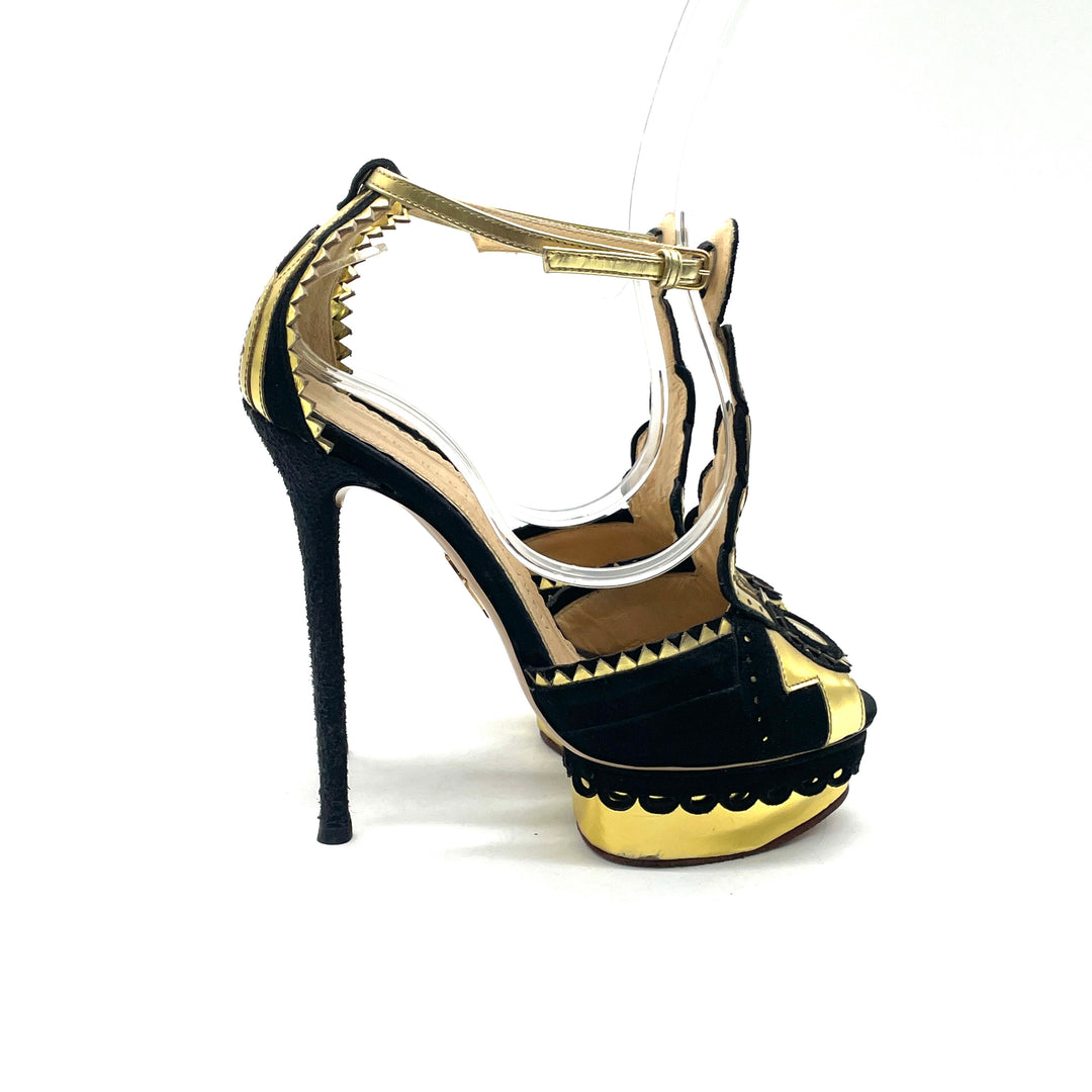 Pumps Peep Toe Charlotte Olympia Sunset T.35