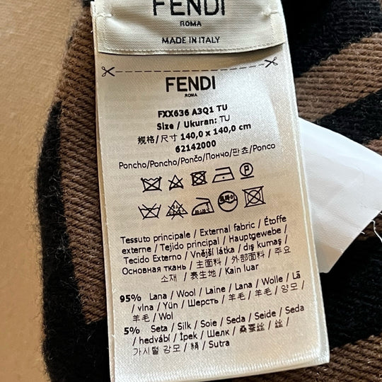 Poncho Fendi
