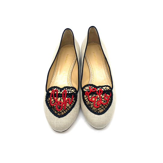 Flats Charlotte Olympia Oh Lala T.37.5