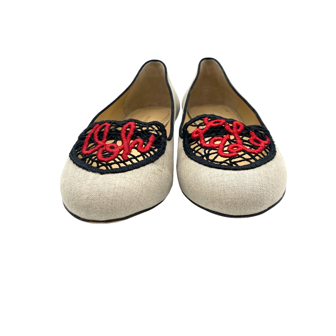 Flats Charlotte Olympia Oh Lala T.37.5