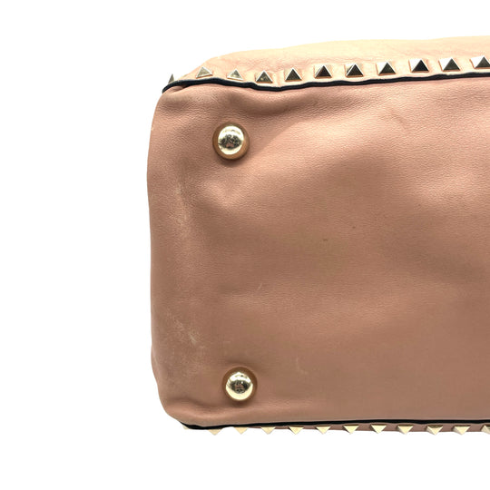 Bolsa Valentino Tote Rockstud Trapeze