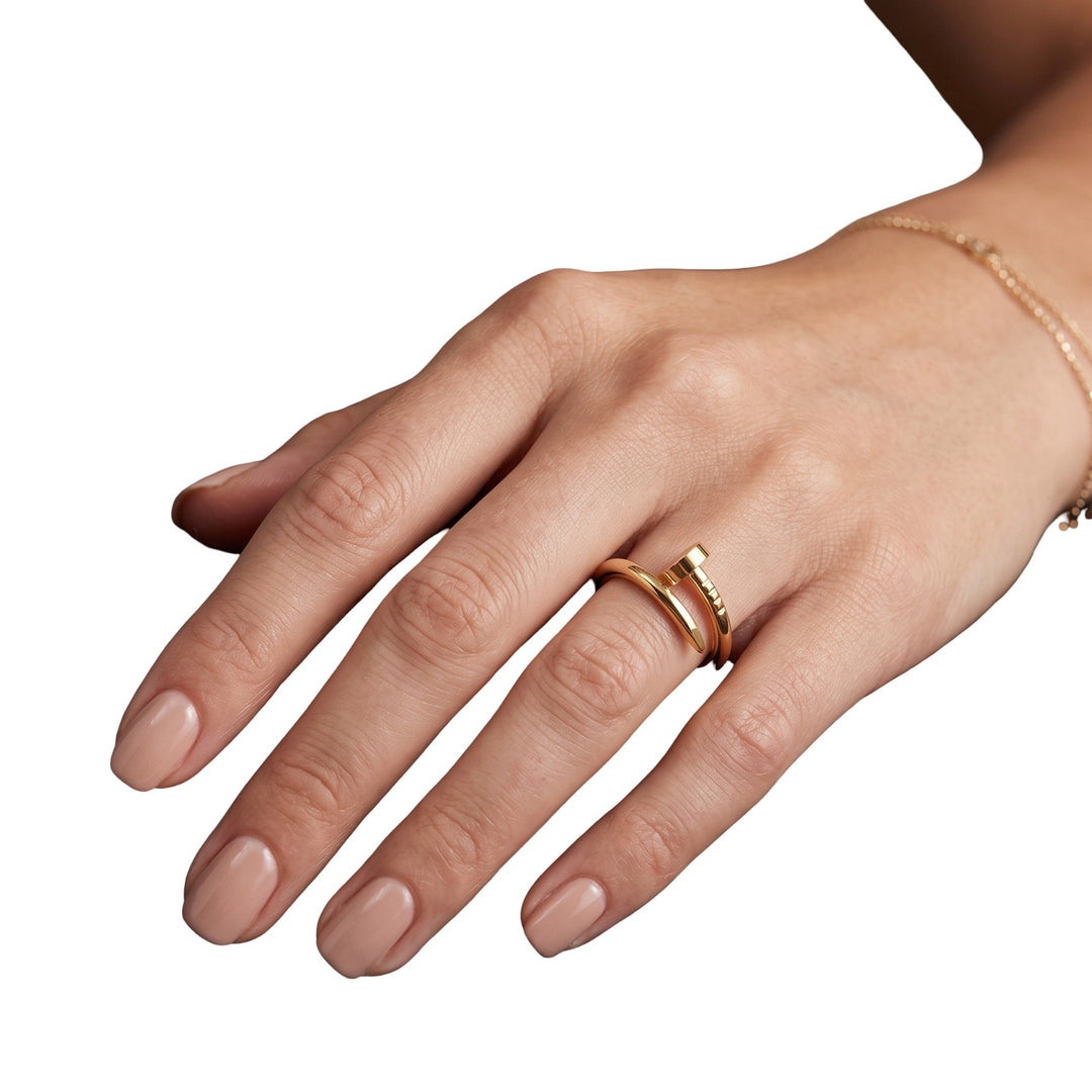 Anillo Cartier Juste Un Clou MP T.8