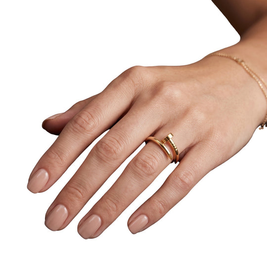 Anillo Cartier Juste Un Clou MP T.8