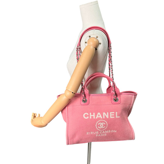 Bolsa Chanel Deauville Pequeña