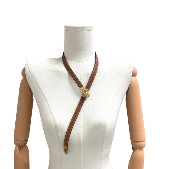Collar Hermès Kelly lariat