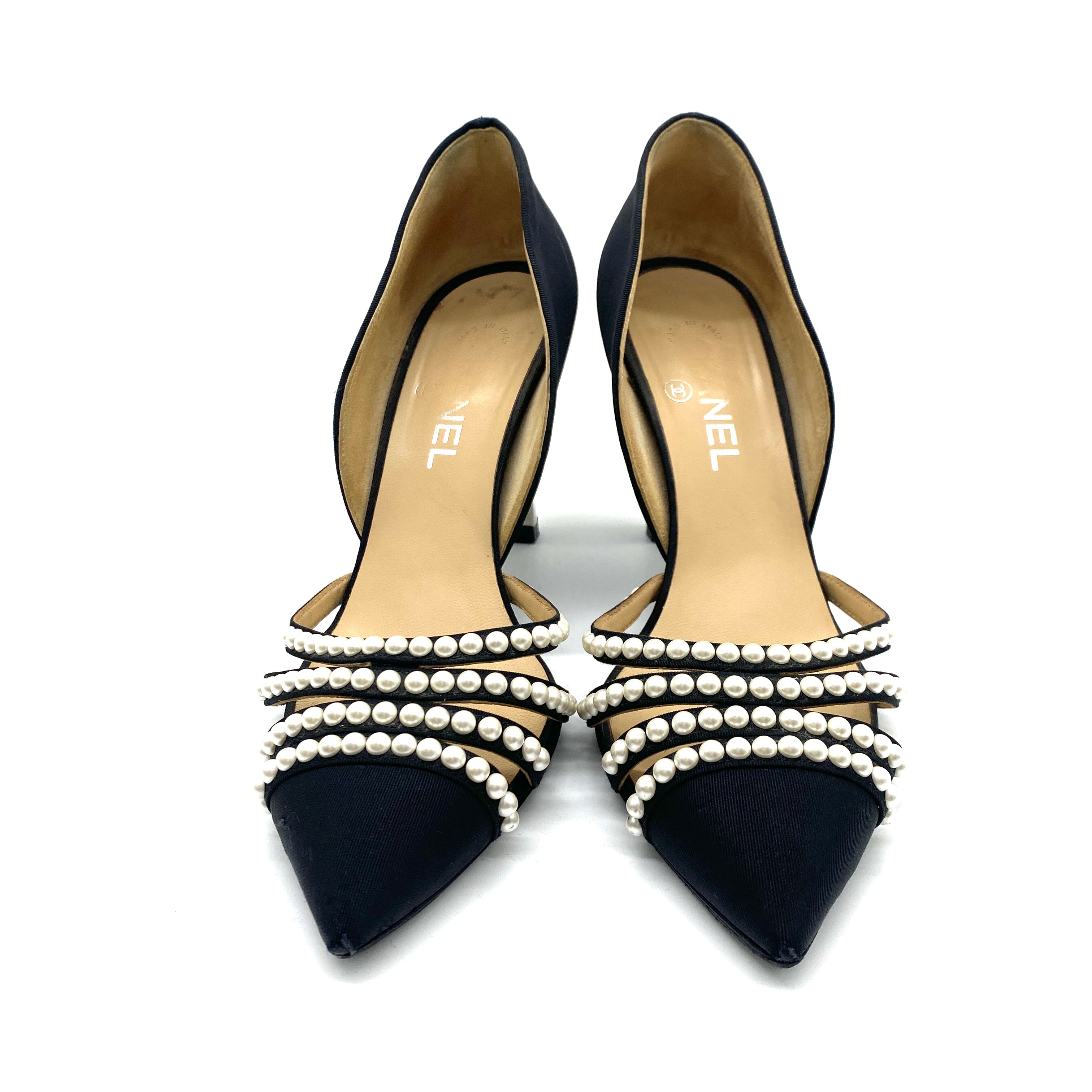 Pumps Chanel D´Orsay T.39