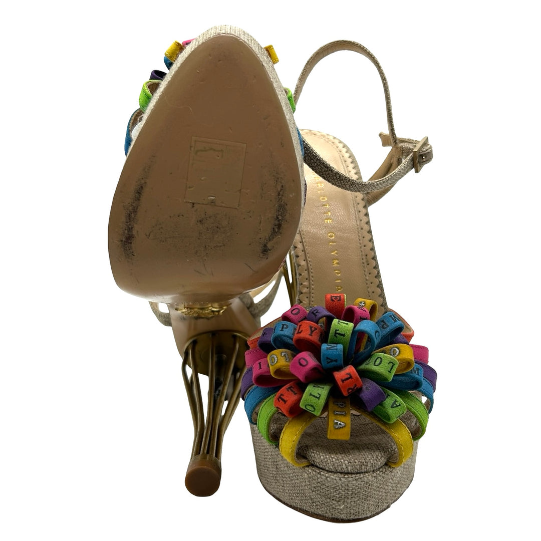 Sandalias Charlotte Olympia T.38