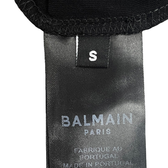 Playera Balmain Holographic Logo T.S