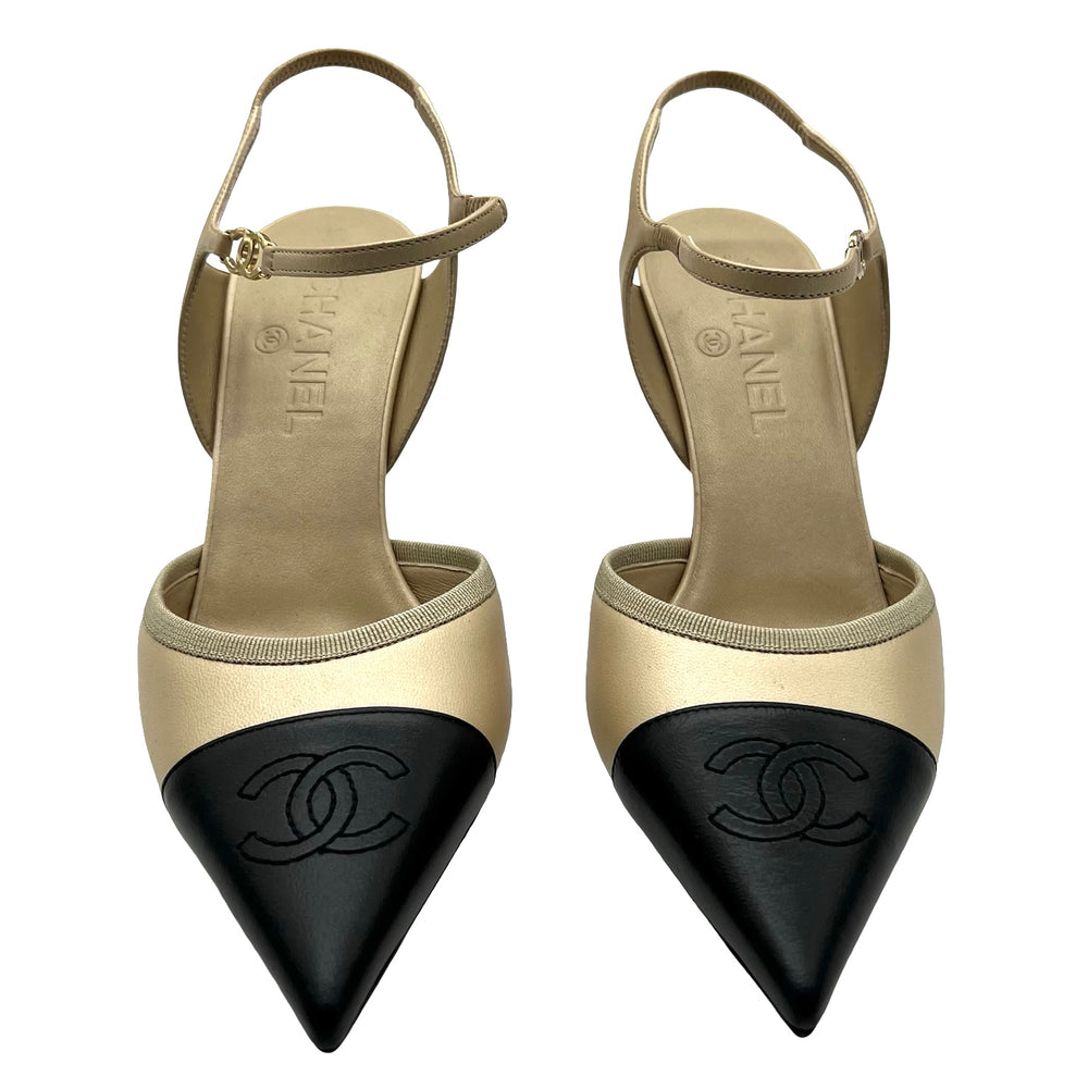 Pumps Chanel Slingback T.39